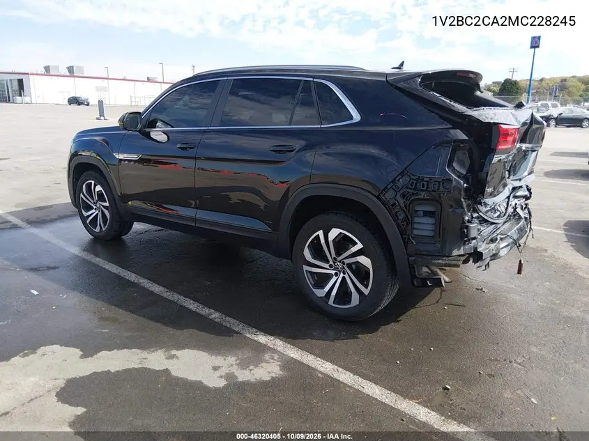 2021 VOLKSWAGEN ATLAS CROSS SPORT VIN 1V2BC2CA2MC228245 — фото 3