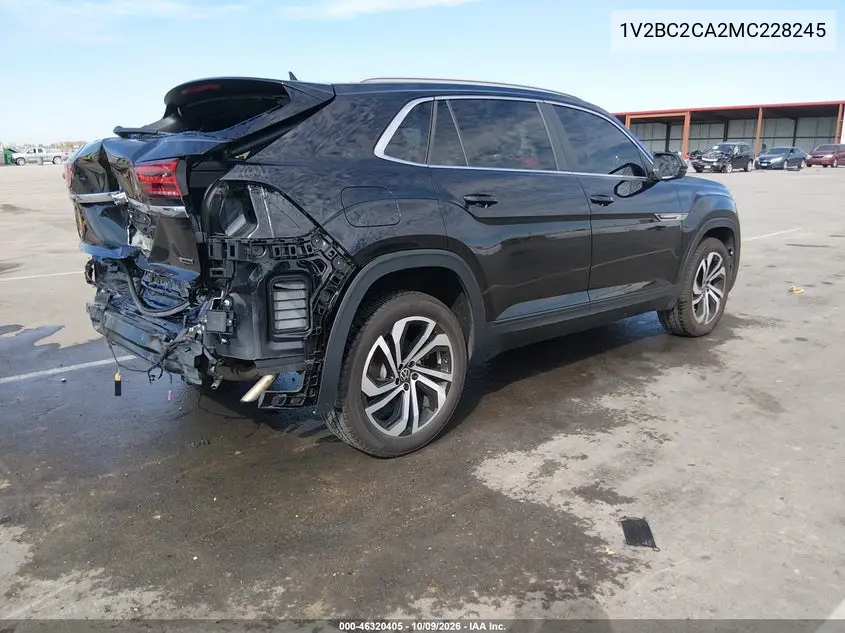2021 VOLKSWAGEN ATLAS CROSS SPORT VIN 1V2BC2CA2MC228245 — фото 4