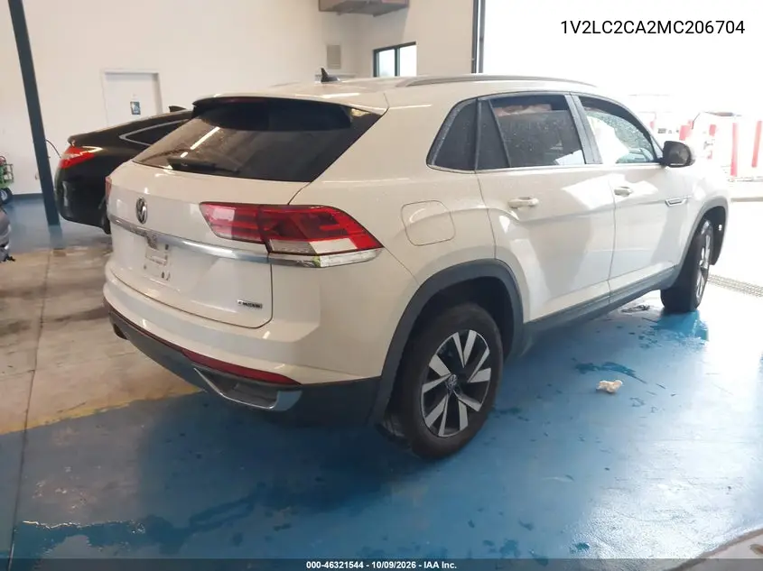 2021 VOLKSWAGEN ATLAS CROSS SPORT VIN 1V2LC2CA2MC206704 — фото 4