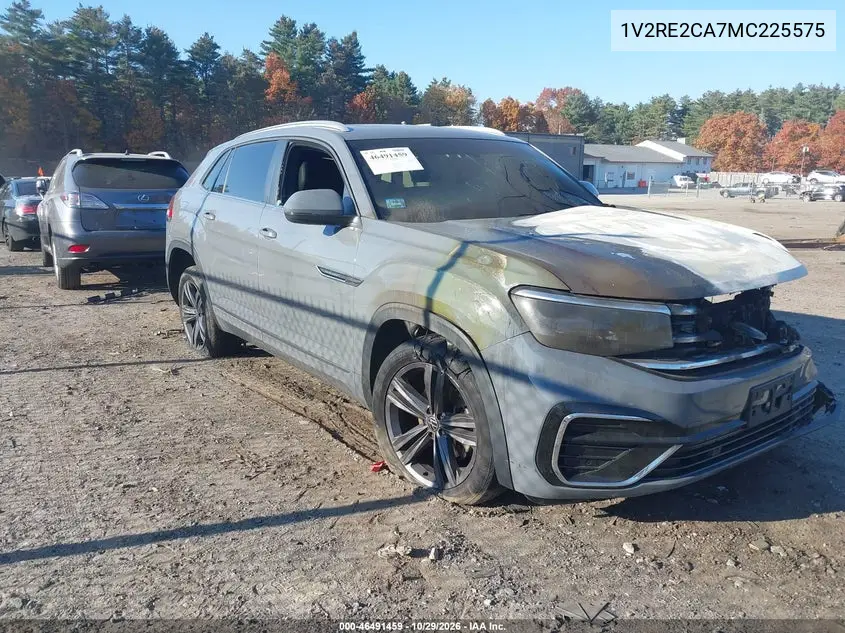 VOLKSWAGEN ATLAS CROSS SPORT 2021, VIN 1V2RE2CA7MC225575