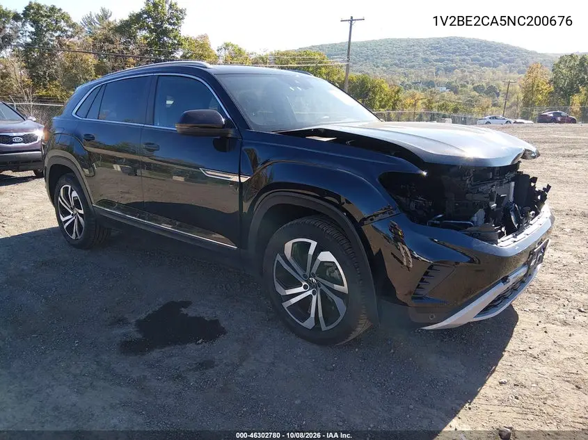 VOLKSWAGEN ATLAS CROSS SPORT 2022, VIN 1V2BE2CA5NC200676