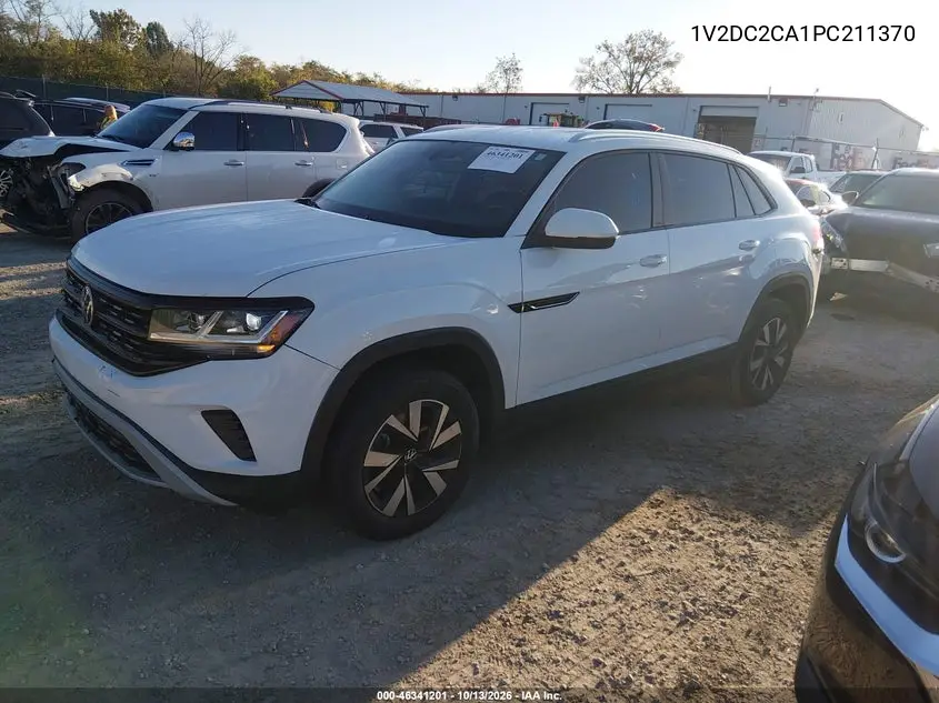 2023 VOLKSWAGEN ATLAS CROSS SPORT VIN 1V2DC2CA1PC211370 — фото 2