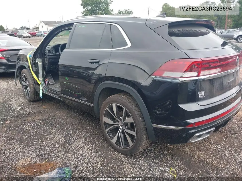2024 VOLKSWAGEN ATLAS CROSS SPORT VIN 1V2FE2CA3RC236941 — фото 3