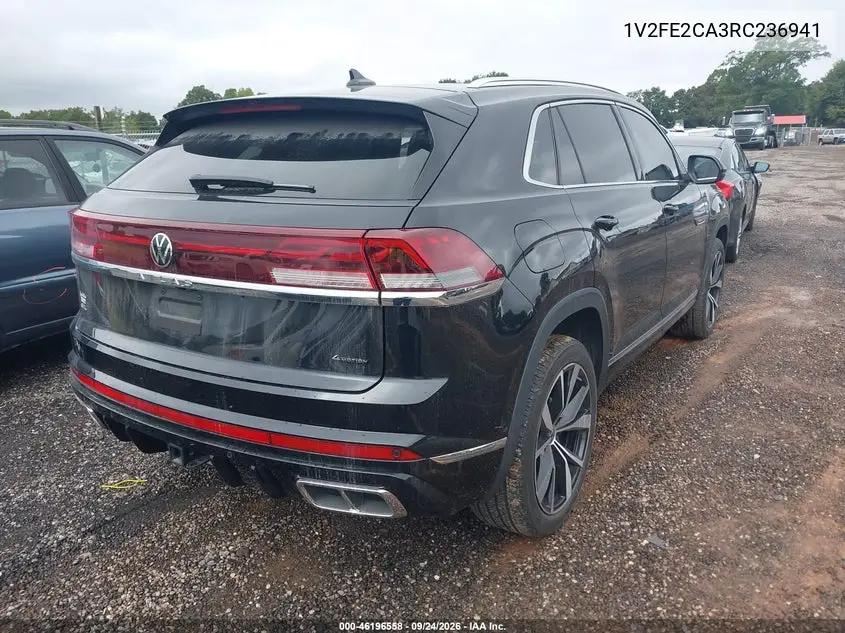 2024 VOLKSWAGEN ATLAS CROSS SPORT VIN 1V2FE2CA3RC236941 — фото 4