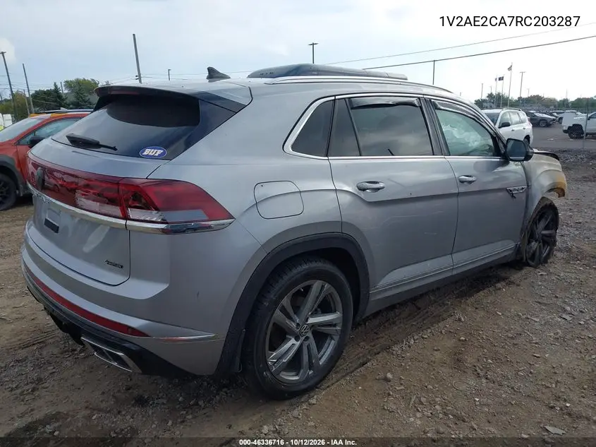 2024 VOLKSWAGEN ATLAS CROSS SPORT VIN 1V2AE2CA7RC203287 — фото 4