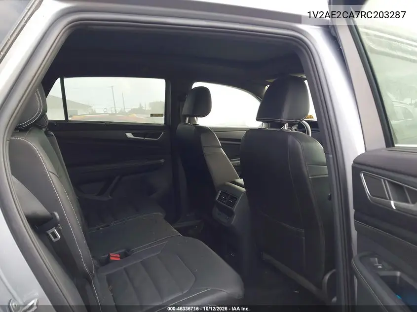 2024 VOLKSWAGEN ATLAS CROSS SPORT VIN 1V2AE2CA7RC203287 — фото 8