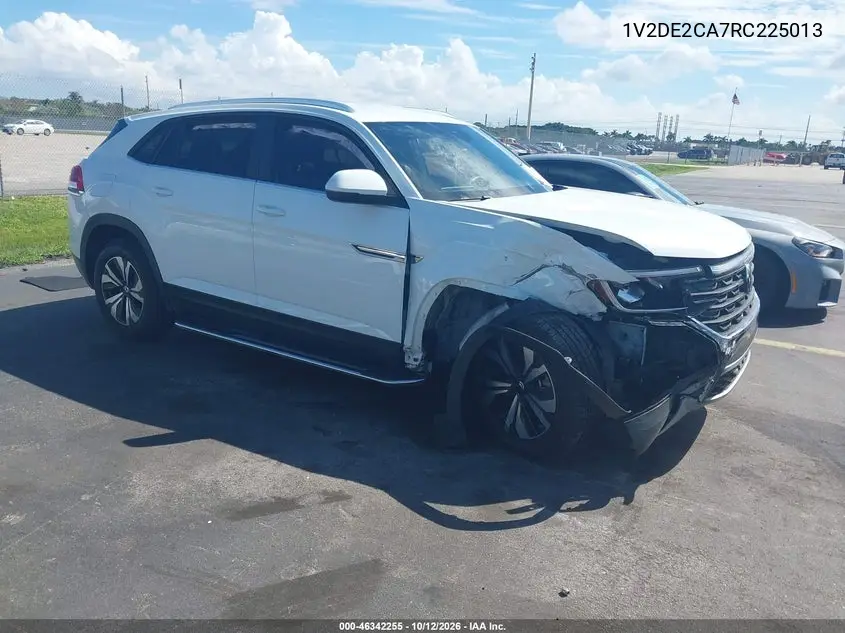 VOLKSWAGEN ATLAS CROSS SPORT 2024, VIN 1V2DE2CA7RC225013