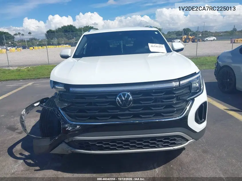 2024 VOLKSWAGEN ATLAS CROSS SPORT VIN 1V2DE2CA7RC225013 — фото 11