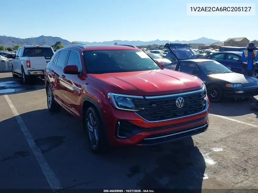 VOLKSWAGEN ATLAS CROSS SPORT 2024, VIN 1V2AE2CA6RC205127