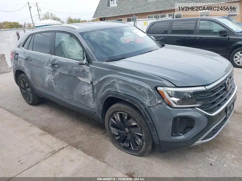 VOLKSWAGEN ATLAS CROSS SPORT 2024, VIN 1V2HE2CA4RC245656