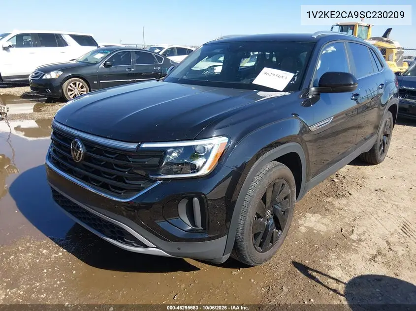 2025 VOLKSWAGEN ATLAS CROSS SPORT VIN 1V2KE2CA9SC230209 — фото 2
