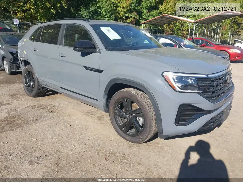 VOLKSWAGEN ATLAS CROSS SPORT 2026, VIN 1V2AC2CA2TC212721