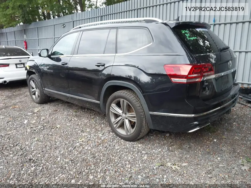2018 VOLKSWAGEN ATLAS VIN 1V2PR2CA2JC583819 — фото 3