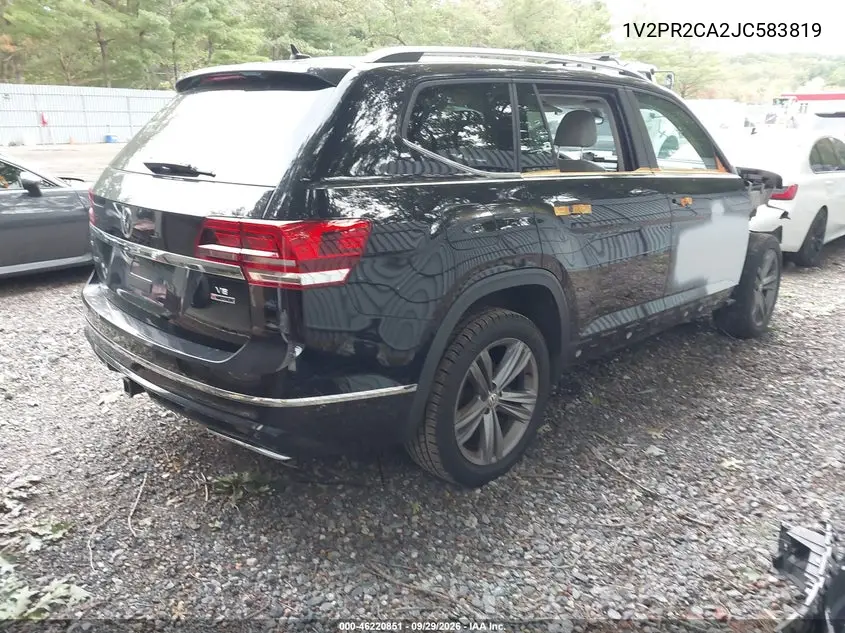 2018 VOLKSWAGEN ATLAS VIN 1V2PR2CA2JC583819 — фото 4