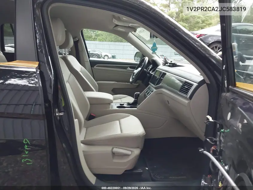 2018 VOLKSWAGEN ATLAS VIN 1V2PR2CA2JC583819 — фото 5