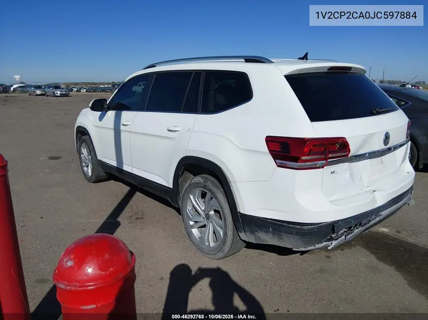 2018 VOLKSWAGEN ATLAS VIN 1V2CP2CA0JC597884 — фото 3