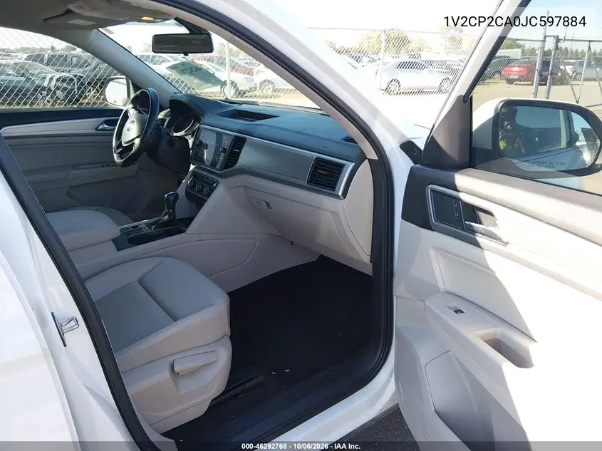 2018 VOLKSWAGEN ATLAS VIN 1V2CP2CA0JC597884 — фото 5