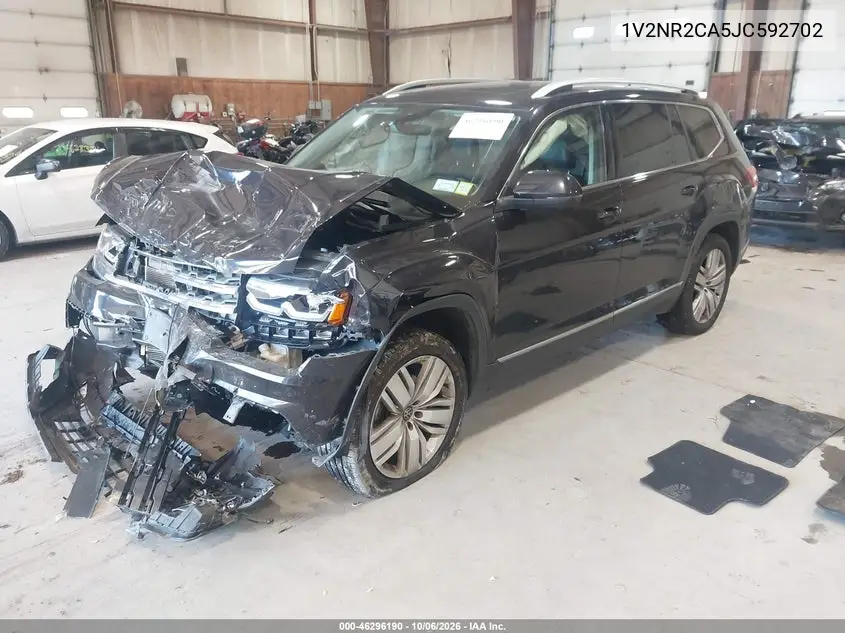 2018 VOLKSWAGEN ATLAS VIN 1V2NR2CA5JC592702 — фото 2