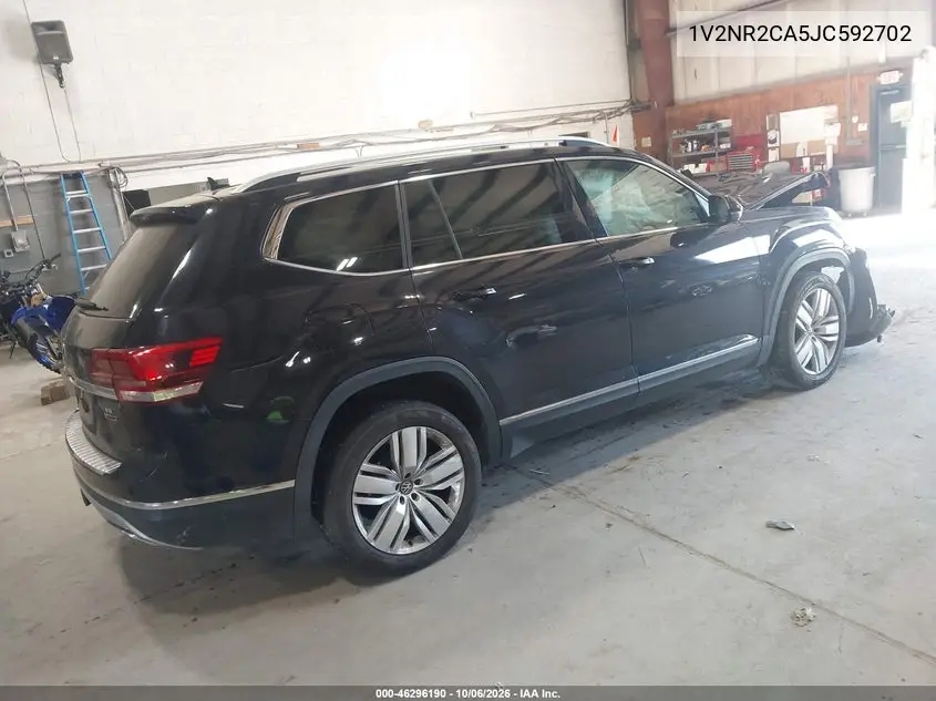 2018 VOLKSWAGEN ATLAS VIN 1V2NR2CA5JC592702 — фото 4