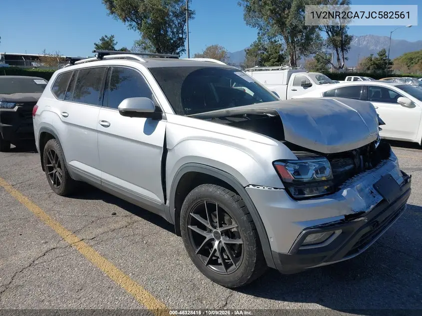 VOLKSWAGEN ATLAS 2018, VIN 1V2NR2CA7JC582561