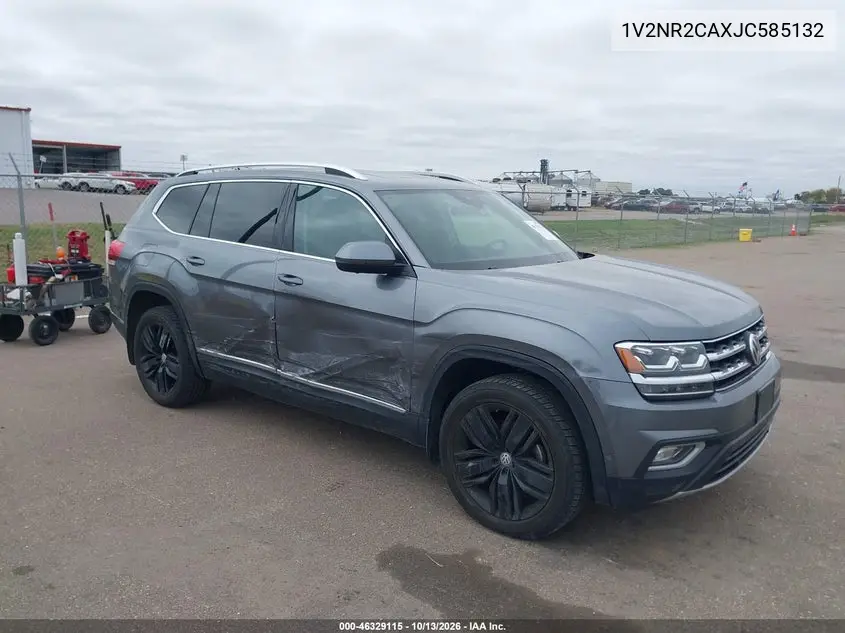 VOLKSWAGEN ATLAS 2018, VIN 1V2NR2CAXJC585132