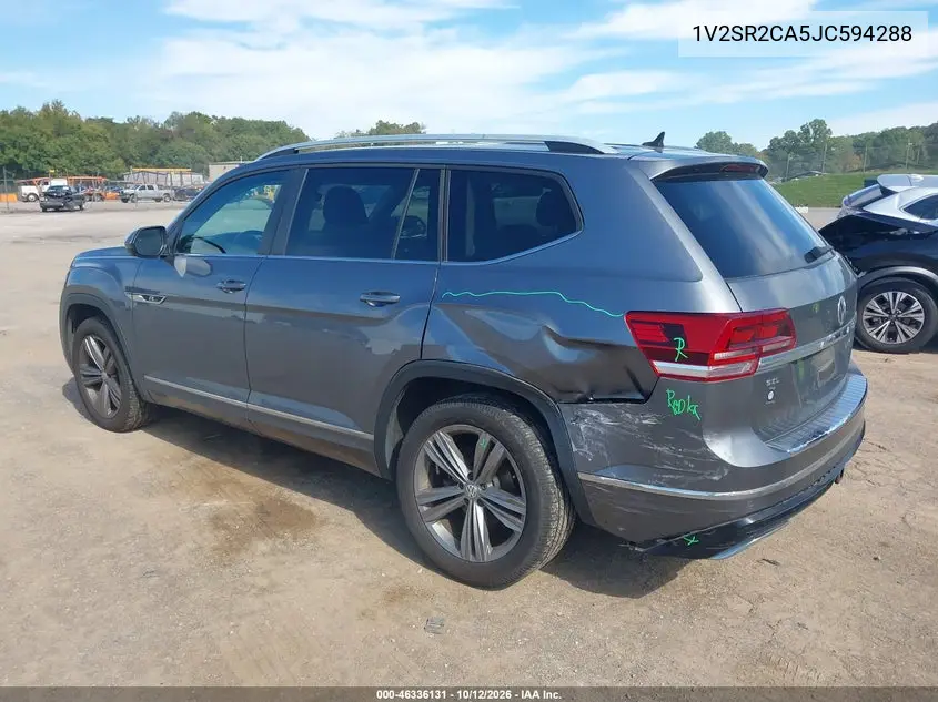 2018 VOLKSWAGEN ATLAS VIN 1V2SR2CA5JC594288 — фото 3
