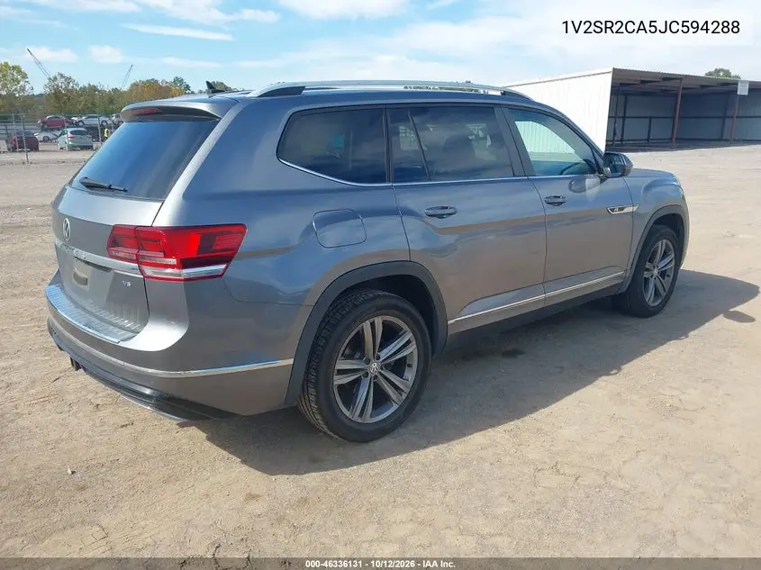 2018 VOLKSWAGEN ATLAS VIN 1V2SR2CA5JC594288 — фото 4