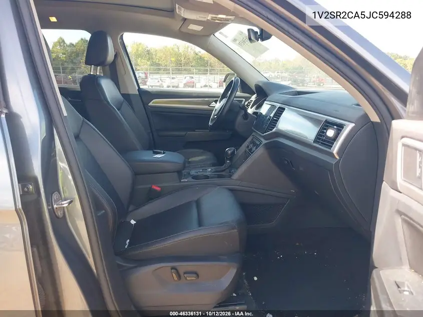 2018 VOLKSWAGEN ATLAS VIN 1V2SR2CA5JC594288 — фото 5