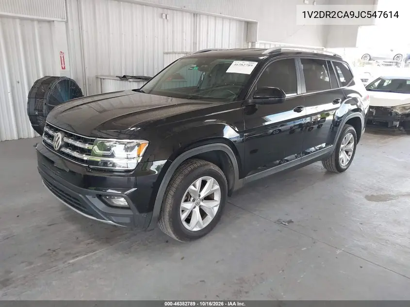 2018 VOLKSWAGEN ATLAS VIN 1V2DR2CA9JC547614 — фото 2