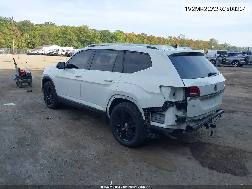 2019 VOLKSWAGEN ATLAS VIN 1V2MR2CA2KC508204 — фото 3