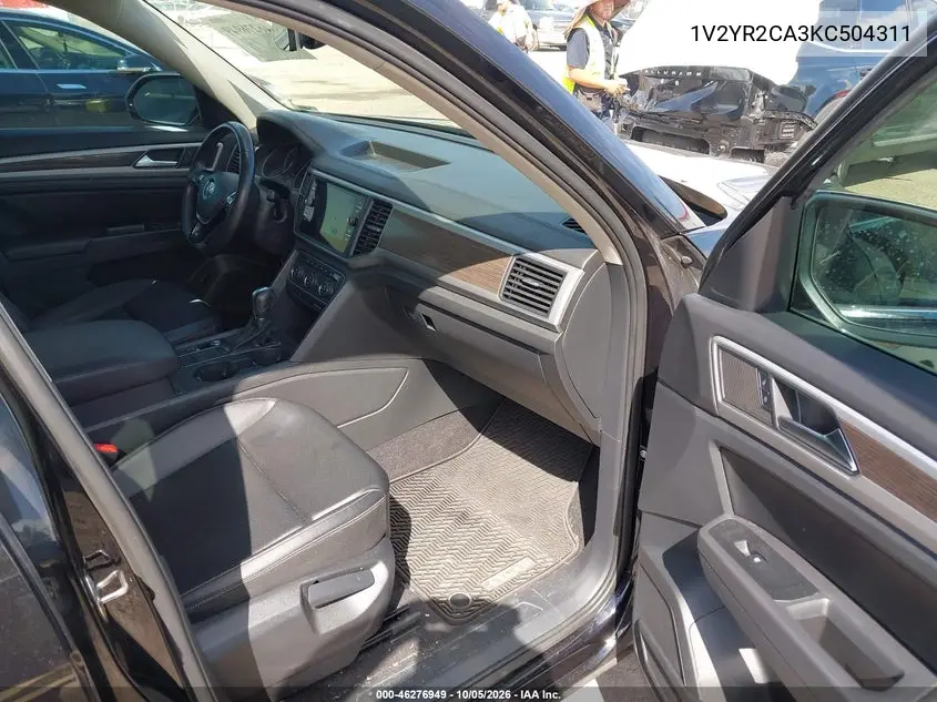2019 VOLKSWAGEN ATLAS VIN 1V2YR2CA3KC504311 — фото 5