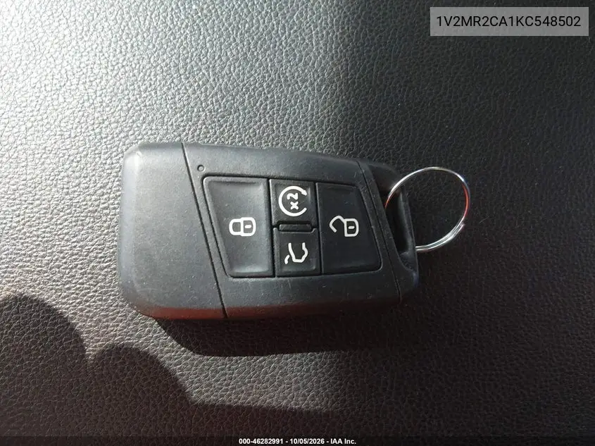 2019 VOLKSWAGEN ATLAS VIN 1V2MR2CA1KC548502 — фото 10