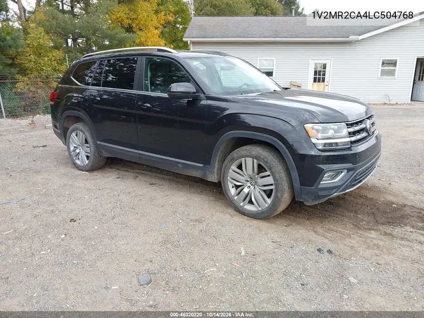 VOLKSWAGEN ATLAS 2020, VIN 1V2MR2CA4LC504768