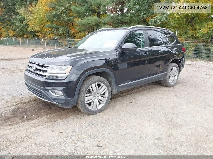 2020 VOLKSWAGEN ATLAS VIN 1V2MR2CA4LC504768 — фото 2