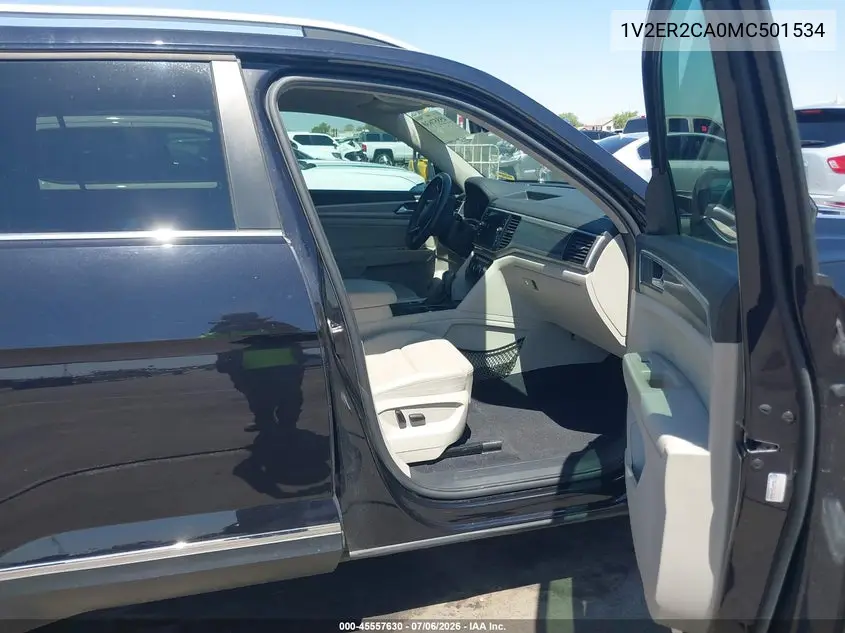 2021 VOLKSWAGEN ATLAS VIN 1V2ER2CA0MC501534 — фото 5