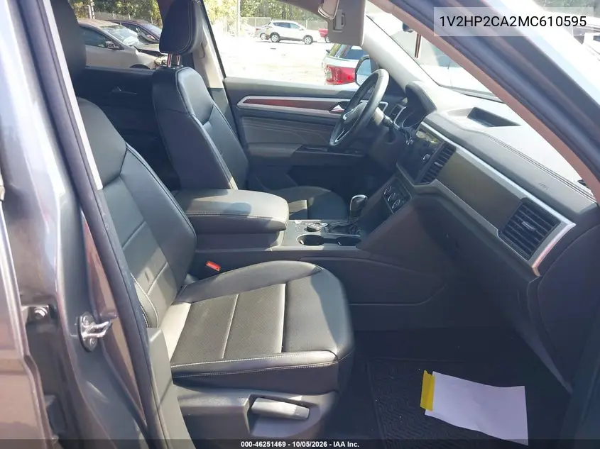 2021 VOLKSWAGEN ATLAS VIN 1V2HP2CA2MC610595 — фото 5