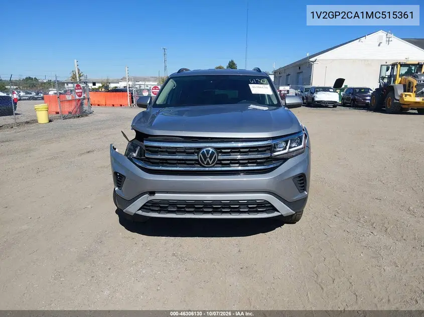 2021 VOLKSWAGEN ATLAS VIN 1V2GP2CA1MC515361 — фото 13