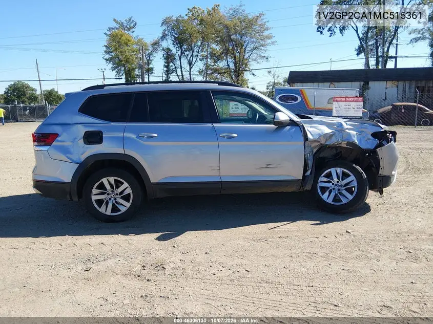 2021 VOLKSWAGEN ATLAS VIN 1V2GP2CA1MC515361 — фото 14