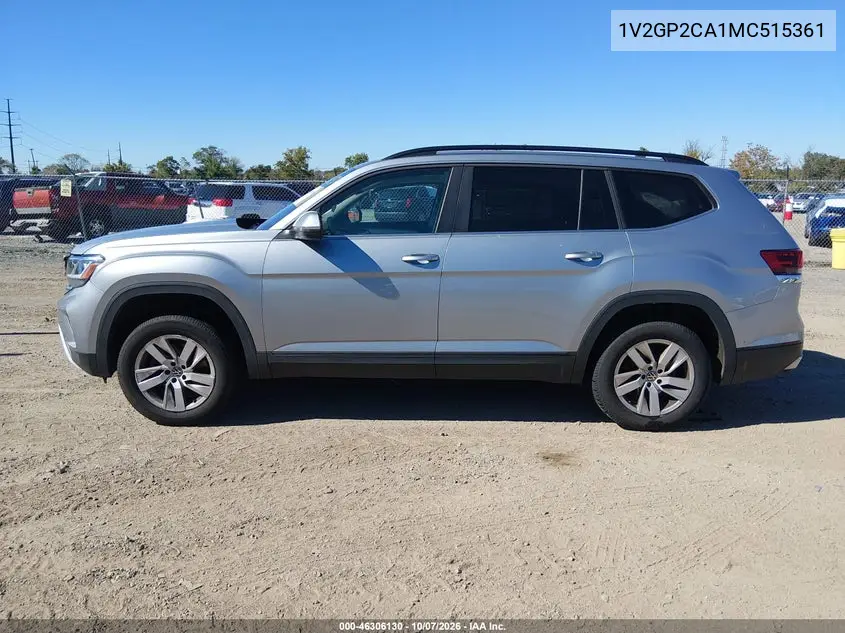 2021 VOLKSWAGEN ATLAS VIN 1V2GP2CA1MC515361 — фото 15
