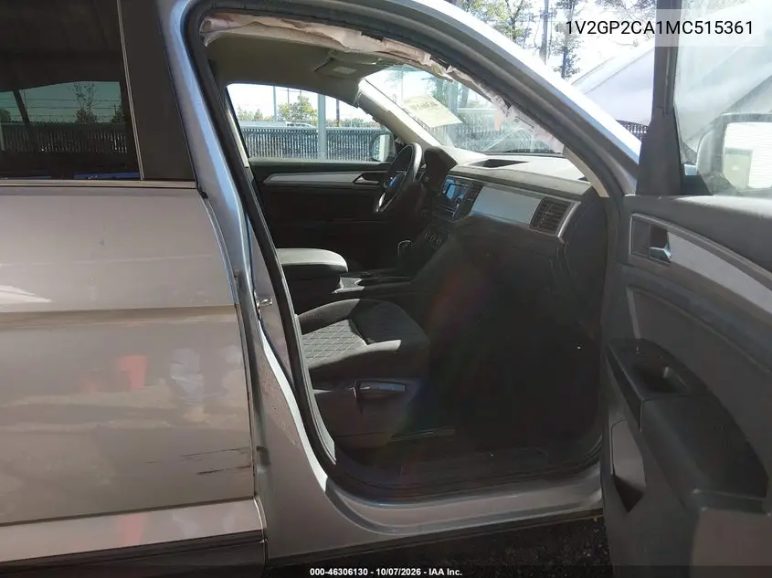 2021 VOLKSWAGEN ATLAS VIN 1V2GP2CA1MC515361 — фото 5