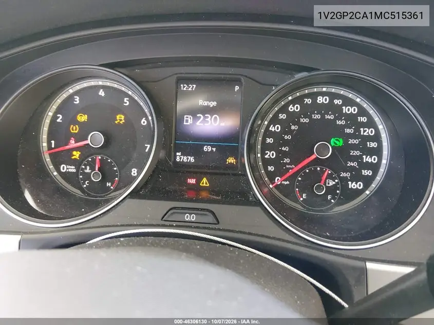 2021 VOLKSWAGEN ATLAS VIN 1V2GP2CA1MC515361 — фото 7