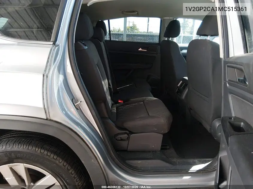 2021 VOLKSWAGEN ATLAS VIN 1V2GP2CA1MC515361 — фото 8