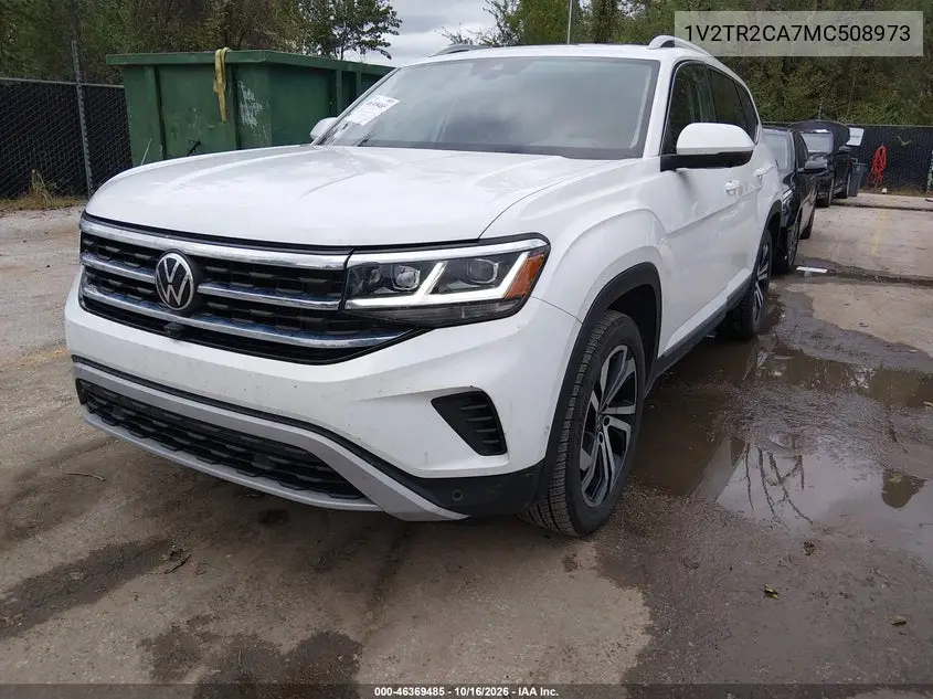 2021 VOLKSWAGEN ATLAS VIN 1V2TR2CA7MC508973 — фото 2