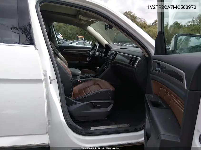 2021 VOLKSWAGEN ATLAS VIN 1V2TR2CA7MC508973 — фото 5