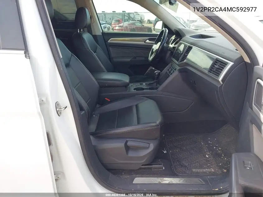 2021 VOLKSWAGEN ATLAS VIN 1V2PR2CA4MC592977 — фото 5