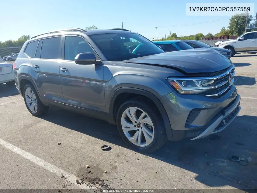 VOLKSWAGEN ATLAS 2023, VIN 1V2KR2CA0PC557559