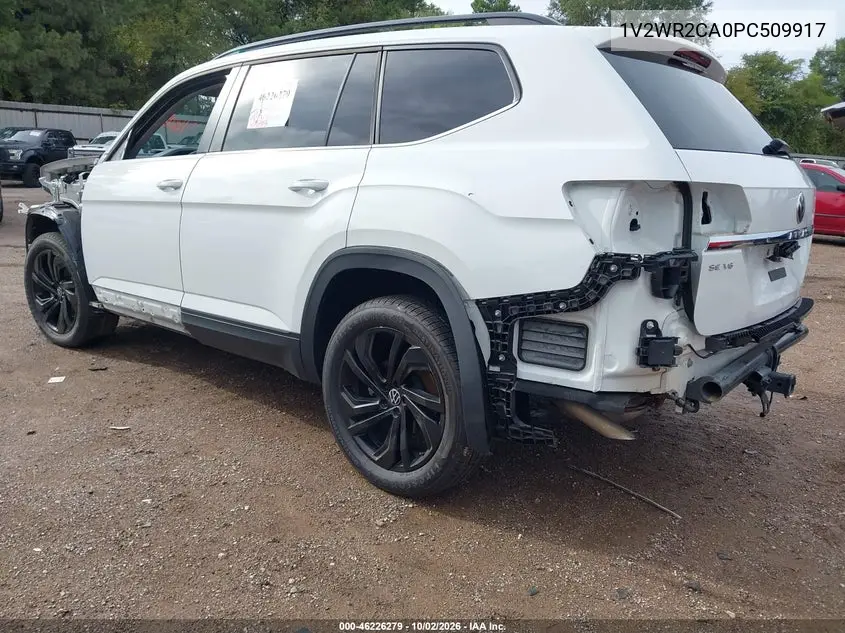 2023 VOLKSWAGEN ATLAS VIN 1V2WR2CA0PC509917 — фото 3
