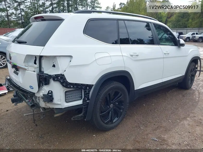 2023 VOLKSWAGEN ATLAS VIN 1V2WR2CA0PC509917 — фото 4