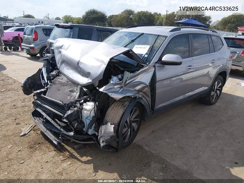 2024 VOLKSWAGEN ATLAS VIN 1V2WR2CA4RC533625 — фото 2