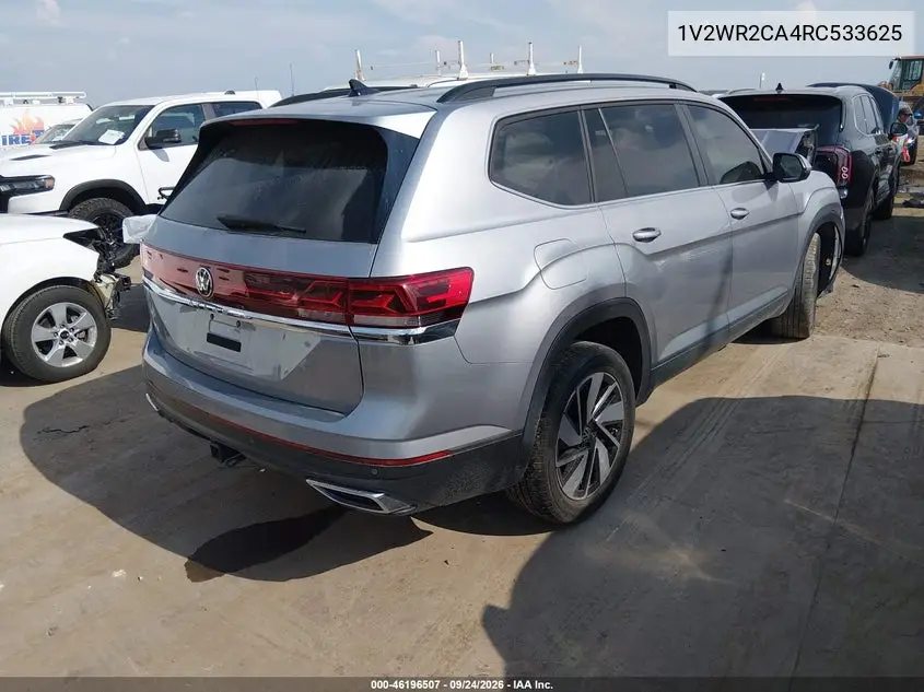 2024 VOLKSWAGEN ATLAS VIN 1V2WR2CA4RC533625 — фото 4